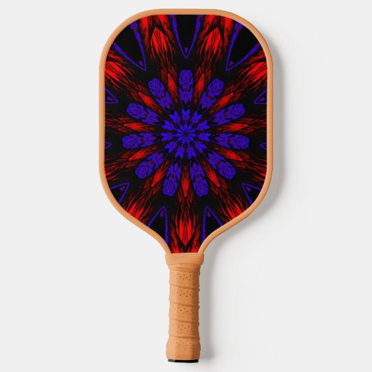 Mandala Zuidwest Hippie Boho Chic Bohemian Pickleball Paddle (Achterkant)