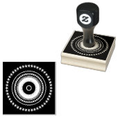 Mandalaic tiling 	rubberstempel (Gestempeld)