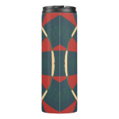 Mandalaïsche caleidoscoop thermosbeker (Achterkant)