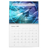 Mandalas Abstraits pour Calendrier de la Démocrati (Jan 2027)