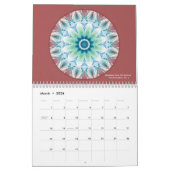 Mandalas du coeur du calendrier de transformation (Mar 2026)