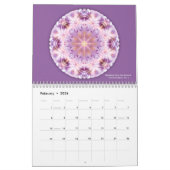 Mandalas du coeur du calendrier de transformation (Feb 2026)