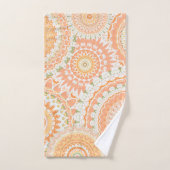 Mandalas du printemps (Serviette à main)