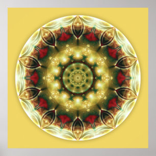 Mandalas for a New Earth, nr. 19 Poster