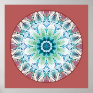 Mandalas from the Heart of Transformation, nr. 3 Poster