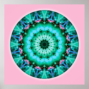 Mandalas from the Heart of Transformation, nr. 5 Poster