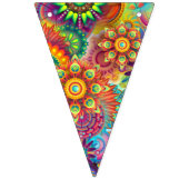 mandalas kleurig abstract vlaggetjes (Tweede vlag)