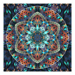 Mandalas of Clarity and Coherence 13 Print Foto Afdruk