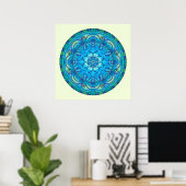 Mandalas of Deep Trust, nr. 6 Poster (Thuiskantoor)