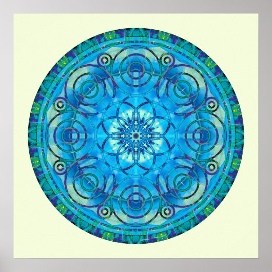 Mandalas of Deep Trust, nr. 6 Poster (Voorkant)