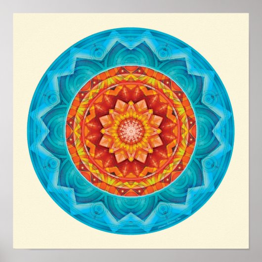 Mandalas of Deep Trust, nr. 8 Poster (Voorkant)