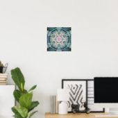 Mandalas of Pardon and Release 28 Poster (Bureau à domicile)