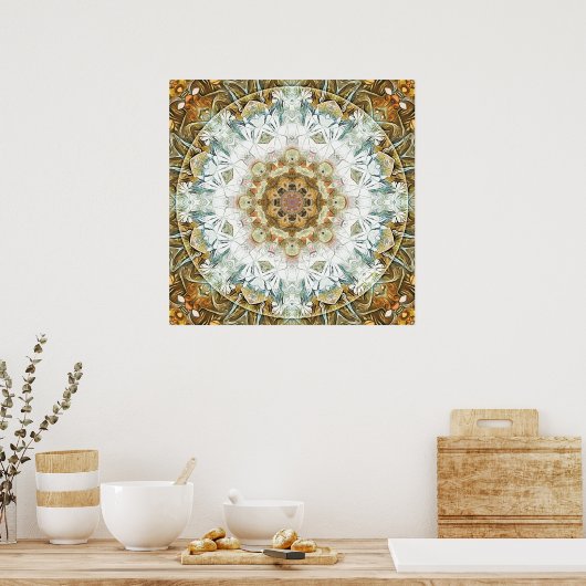 Mandalas pour les temps de transition 11 Poster (Cuisine)