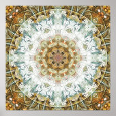 Mandalas pour les temps de transition 11 Poster (Devant)