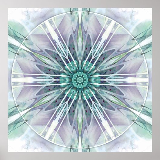 Mandalas pour les temps de transition Poster 25 (Devant)