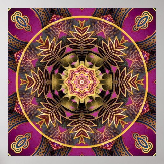 Mandalas pour les temps de transition Poster 3 (Devant)
