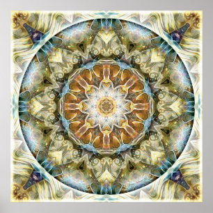 Mandalas pour les temps de transition Poster 7