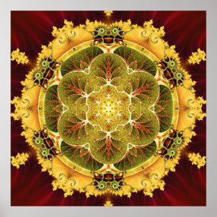 Mandalas pour les temps de transition Poster 8