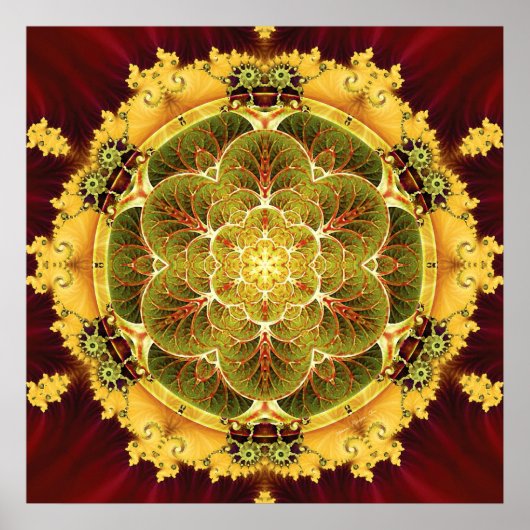 Mandalas pour les temps de transition Poster 8 (Devant)