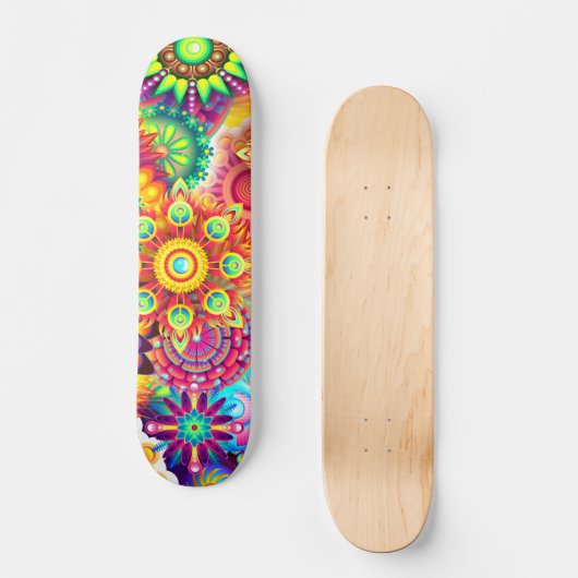 Mandalas Skateboard (Voorkant)