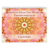Mandalas uit het hart van de transformatieregeling kalender (Hoes)