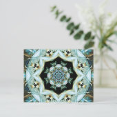 Mandalas uit het hart van de vrijheid 21 briefkaart (Staand voorkant)