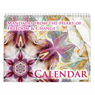 Mandalas uit het hart van vrijheid en verandering kalender