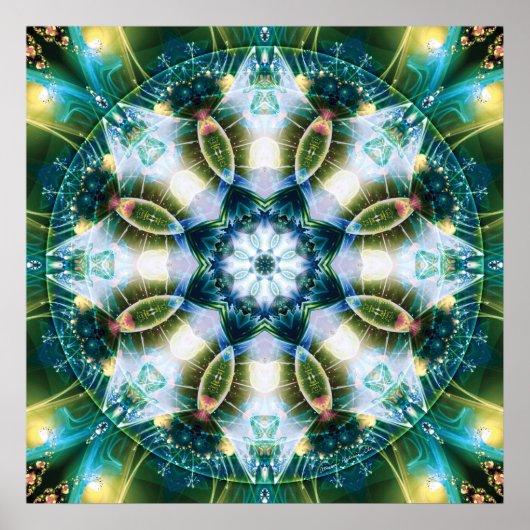 Mandalas uit het Poster van het hart van veranderi (Voorkant)