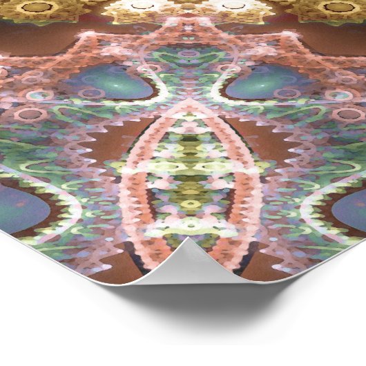 Mandalas uit het Poster van het hart van wijziging (Hoek)