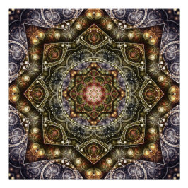 Mandalas van de Stem van Eterniteit 8 Perfect Poster