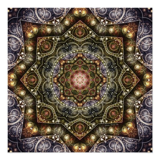 Mandalas van de Stem van Eterniteit 8 Perfect Poster (Voorkant)