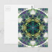 Mandala's van vergeving en vrijlating 20 Poster Briefkaart (Voorkant / Achterkant)