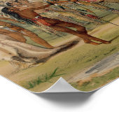 Mandan Archery Contest, c.1832 Poster (Hoek)