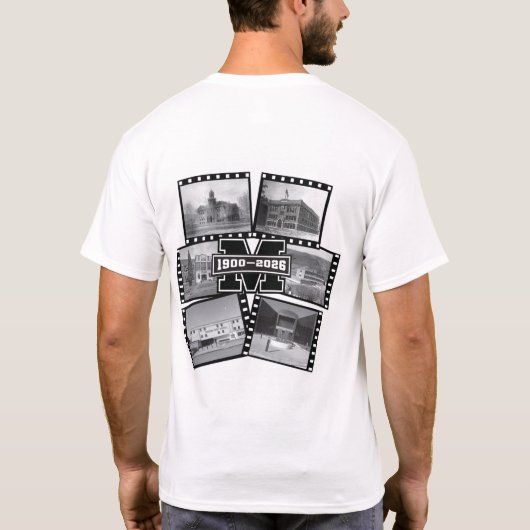 Mandan Braves All Class Reunion T-shirt (Dos)