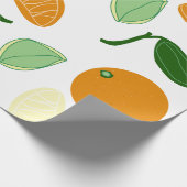 Mandarijn Cadeaupapier (Hoek)