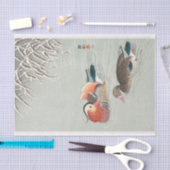 Mandarijn Ducks (1925 - 1936) van Ohara Koson (187 Tissuepapier (Craft)