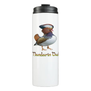 Mandarijn Eend Leak Proof Thermische Tumbler Thermosbeker