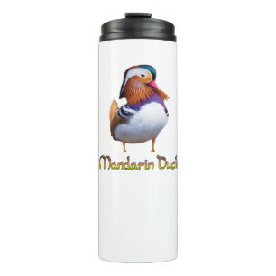 Mandarijn Eend Leak Proof Thermische Tumbler Thermosbeker