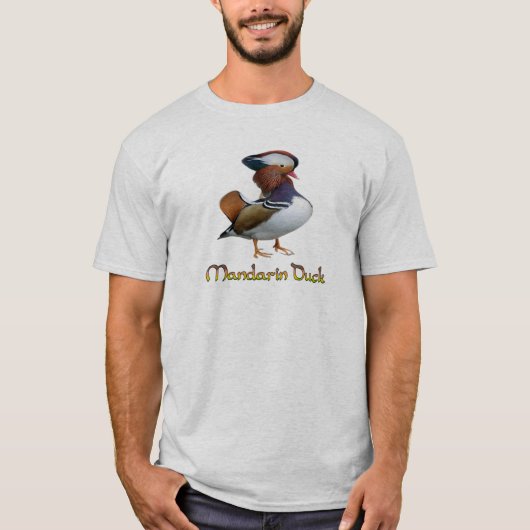 Mandarijn eend T-shirt (Voorkant)