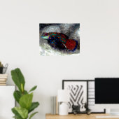 Mandarijn Fish Poster (Thuiskantoor)