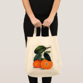 Mandarijn sinaasappel tote bag (Voorkant (product))
