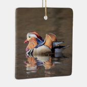 Mandarijneend Keramisch Ornament (Rechts)