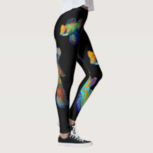 Mandarijnen Vissen Leggings