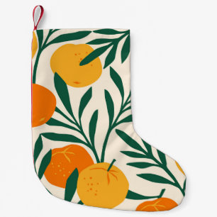 Mandarijnmozaïek: Trendy Citrus Chic Kleine Kerstsok