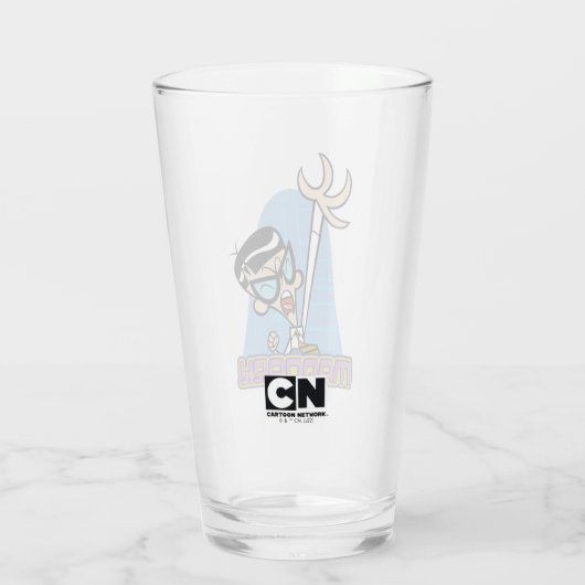 Mandarijnnaam Afbeelding Glas (Achterkant)