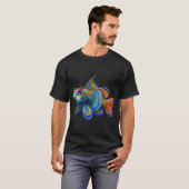 Mandarijnpvis T-shirt (Voorkant volledig)