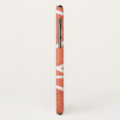 Mandarijns oranje mozaïekpatroon Case-Mate iPhone case (Achterkant/links)