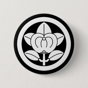 Mandarijns sinaasappel voor de Hikone-familie Ronde Button 5,7 Cm