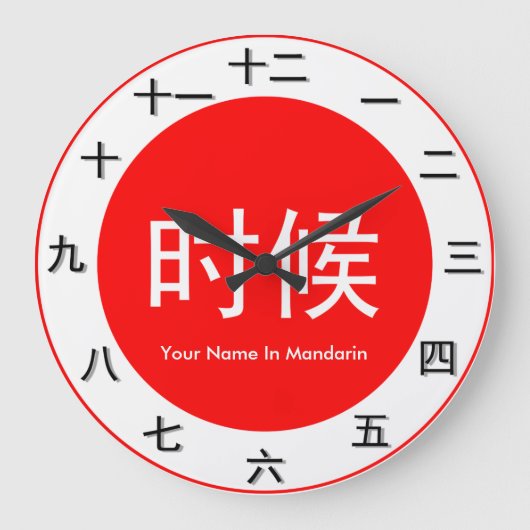 Mandarijntijd Grote Klok (Voorkant)