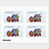 Mandarin Dragonet Goby Fish  Sticker (Vel)